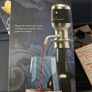 Electric Wine Aerator - Silver